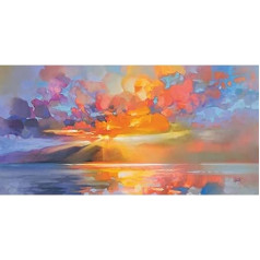 Scott Naismith Arran Equinox Meninis atspaudas ant drobės 50 x 100 cm