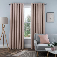 Miegmaišis LINEN LOOK LINEN LOOK LINEN EYELET LINEN LINEN EYELET CURTAINS LINEN EYELET RING TOP CURTAINS RO