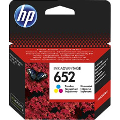 Spalvotas hp rašalas hp 652, hp652=f6v24ae, 200 psl.