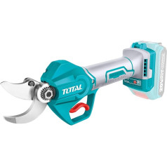 Total Tools - Elektrinės žirklės | P20S 20V | Gyvatvorių ir medžių kirpimo mašinėlė | Specialiai sodui | Didžiausias pjovimo pajėgumas 30 mm | Bešepetėlinis variklis