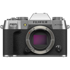 FUJIFILM X-T50 korpusas sidabrinis