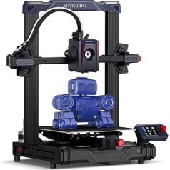 Anycubic Kobra 2 Neo 3D spausdintuvas, 250 mm/s greičio LeviQ 2.0 automatinis išlyginimas, patogus pradedantiesiems, spausdinimo dydis 220 x 220 x 250 mm, atviro kodo