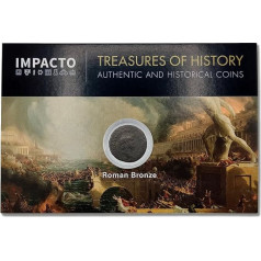 IMPACTO COLECCIONABLES Originali antikvarinė Romos imperijos moneta - Neronas ir siaubo karalystė AE As