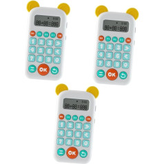 VICASKY 3 žodinių skaičiuotuvų pakuotė Vaikų skaičiuotuvas Matematikos mokymosi dėlionė Žaislas mokymuisi ir mokymuisi Žaislas vaikams Žaislas mergaitėms Žaislas Vaikų žaidimai 6-8 metų amžiaus vaikams