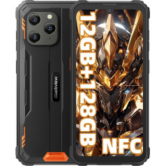 Blackview BV5300 Plus (12GB + 128GB) Lauko mobilusis telefonas be sutarties su 6580 mAh baterija, 