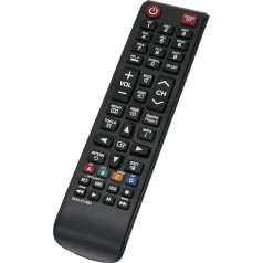 VINABTY Pakaitinis nuotolinio valdymo pultas BN59-01180A tinka Samsung LFD ekranui OH46D OH55D LH46OHFPKBC/GO LH55OHFPKBC/GO OH46F OH55F ED65E ED75E EM65E EM75E DC32E DC40E DC48E DC55E DC32E DC400 E-M DC48