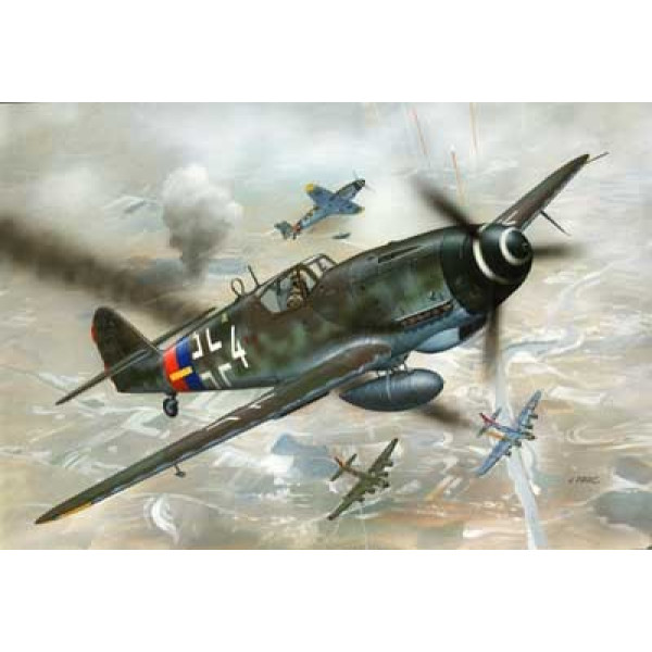Plastikinis modelis messerschmitt bf 109 g-10