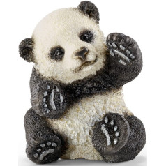 Figūrėlė maža grojanti panda wild life raudona