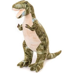 Teddy Hermann 94508 Dinozauras T-Rex, stovintis 80 cm, mielas žaislas, pliušinis žaislas su perdirbtu užpildu