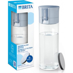 Vital + 2 mikrodiskų filtro buteliukas, šviesiai mėlynas