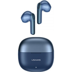 Bluetooth ausinės tws 5.1 xh serijos dvigubas mikrofonas mėlynos spalvos