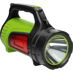 Įkraunamas LED žibintuvėlis 10W, 1000lm, 4000mAh, maitinimo blokas, akumuliatoriaus indikatorius