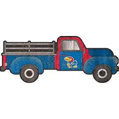 Fan Creations NCAA Kanzasas Jayhawks Unisex Kanzasas 38,1 cm Truck Cutout, Team-Farbe, 38,1 cm