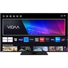 Toshiba 50UV3463DAW 50UV3463DAW 50 colių VIDAA televizorius (4K UHD Smart TV, HDR Dolby Vision, trigubas imtuvas, Bluetooth, Dolby Audio)