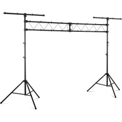 DJ apšvietimo rampa, trikojis tiltelis, scenos prožektoriams, 3 x 3,5 m