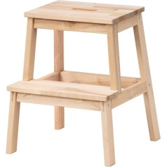 Ikea Bequam 301.788.79 Pakopos taburetė beržas Dydis 50 cm