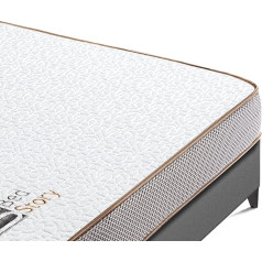 Bedstory 90 x 200 cm, 7,5 cm aukščio čiužinio viršutinis sluoksnis, pagamintas iš gelio atminties putų, H2 ir H3 čiužinio viršutinis sluoksnis, skirtas 