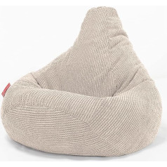 Lounge Pug , Žaidimų Bean Bag kėdė Pom-Pom Cream