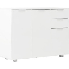 Vidaxl Spintelė su 2 stalčiais ir 3 durelėmis Bufetinė spintelė Daugiafunkcinė spintelė Stovinti spintelė Šoninė spintelė 107 x 35 x 80,5 cm