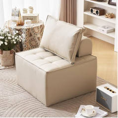 Ghkwxue Gyvenamasis kambarys Sofa / poilsio kėdė miegamajam Miegamojo viengulė sofa / tinginė maža sofa / skaitymo kėdė svetainei, moderni, patogi viengulė sofos kėdė svetainei, biurui ir tualetiniam staliukui