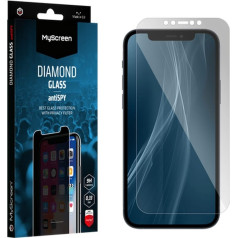 Šnipinėjimo privatumo apsauga grūdintas stiklas deimantinis stiklas iphone 15 pro