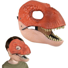 Dinozauro kaukė Dinozaurų kaukė Dino kaukė Judantis žandikaulis Dekoras Lateksas Fancy Dress Headwear su atidarymo Judantis žandikaulis Cosplay Šalis Gimtadienis Helovinas Kalėdos Vaikai Suaugusiųjų kaukė