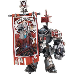 Bloomage Joytoy Tech Joytoy Warhammer 40,000 Grey Knights Terminator Retius Akantar 1/18 figūrėlė (neto)