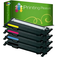4er Set Premium Toner kompatibel für Samsung Xpress C410W SL-C460W SL-C460FW SL-C460FW SL-C467W CLP-360 CLP-360N CLP-365 CLP-365W CLP-368 CLX-3300 CLX-3305 CLX-3305 CLX-3305FN CLX-3305N CLX-3305W CLX-3305FN CLX-3305FW CLX-3305FW