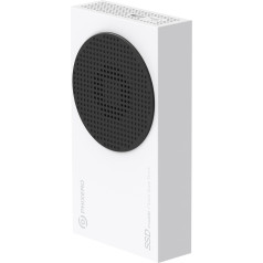 PHIXERO 40 Gb/s išorinis nešiojamasis SSD diskas, USB 4.0 išorinis SSD diskas iki 3150 MB/s, nešiojamasis išorinis SSD diskas, patikima duomenų saugykla fotografams, vaizdo įrašų redaktoriams ir profesionalams, 1 TB, baltos spalvos