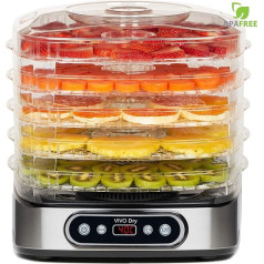 Klasse Italija Consumi Vivo Dry V Bass 500 W 23 litrų talpos plastikinės tabletės BPA plienas