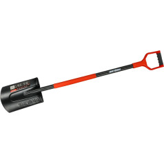 Tiesus kastuvas su aukščiausios kokybės grūdinto metalo kotu, 1200 mm