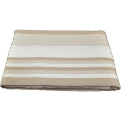 Kiara Dryžuotos antklodės Sofa Rankšluostis Baldai cm 180 x 260 cm Smėlio spalvos