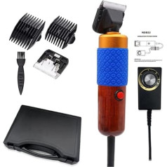 YancioGZ Elektrinis kilimų pjaustytuvas naminiams gyvūnams Tufting Trimmeris Medinė rankena Žirklės drožinėti kilimus DIY Making kilimų ir amatų
