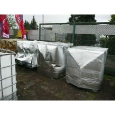 Hofer24 winterfeste IBC Frostschutzhaube, Thermohülle, Thermohaube für Wassertank, Regenwassertank 1000 litrų