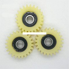 ZHENGGUIFANG ZGF-BR 3 stücke Zahnräder 24 Zähne 52mm PA66 Nylon Kunststoff Getriebe 12mm Bohrloch 21mm Dicke für Kupplungsgetriebe Box (skylės skersmuo: 12mm, dantų skaičius: 24 dantys)