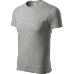 Peak M MLI-P7412 tamsiai pilkas melanžas / 4XL marškinėliai