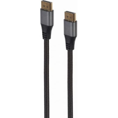 kabelis dislpayport m/m v1.4 premium series, 8k, 1,8 m