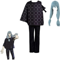 Yanny Jujutsu Kaisen Mahito Cosplay kostiumas Unisex Anime Cosplay suknelė Uniforma apranga Helovino karnavalo vakarėlis