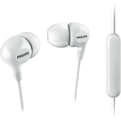 Philips she3555wt/27 Headset Binaural mit Kabellos, weiß Kopfhörer und Micro - Ausinės ir garsiakalbiai (Binaural, Ohrhörer, weiß, digital, 20 mW, kabelgebunden)