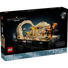 Star Wars bricks 75380 diorama: lenktynininkas lenktynės mos espa