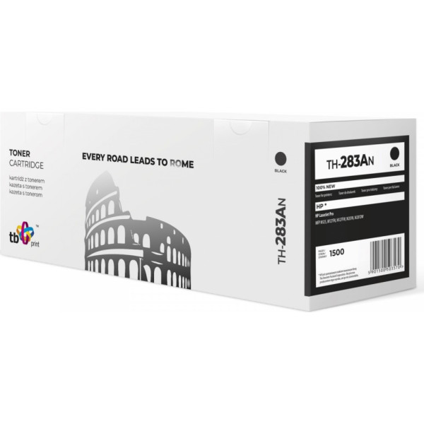 Toneris hp 125 th-283an bk 100% naujas