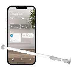 „Eve MotionBlinds“ ritininių žaliuzių atnaujinimo rinkinys – esamų ritininių žaliuzių vidaus įrengimo variklis („Apple HomeKit“), tvarkaraščiai, tilto nereikia, „Bluetooth“ / siūlai