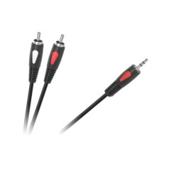 Savienotāj kabelis jack 3.5 plug-plug 1,8m Cabletech eco-line