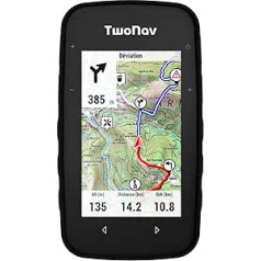 „TwoNav Cross Plus“ lauko GPS su 3,2 colio ekranu, skirtas MTB, dviračiais, žygiams pėsčiomis, žygiams ar navigacijai su žemėlapiais