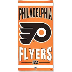 Wincraft NHL Philadelphia Flyers paplūdimio rankšluostis, komandos spalva, vieno dydžio