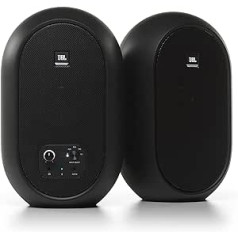 JBL 1 Series 104 kompaktiški aktyvūs stalinio kompiuterio etaloniniai garsiakalbiai su Bluetooth (parduodami poromis)