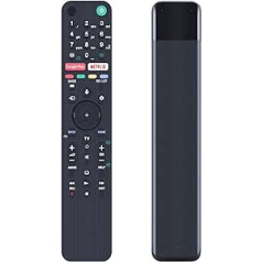 Pakaitinis „Sony RMF-TX500E“ balso nuotolinio valdymo pultas, skirtas Sony 4K HD OLED televizoriui KE-65XH9096 KD-75XG8505 KD-75XG8588 KD-75XG8596 KD-75XG8599 KD-75XG8799 KD-75XG8796 KD5-75XG8796 KD5-708