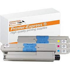 PRINTER eXpress XL Toner 4er rinkinys, skirtas C310, C330, C331, C510, C511, C530, C530DN, C531, C531DN, MC351, MC351DN, MC352, MC352DN, MC361, DN, MC361, MC361, MC361, MC361 MC561, MC561DN, MC562, MC562DN Drucker