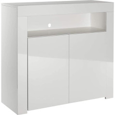 Mmt Furniture Designs Ltd SIB02White, Kompozitinė mediena, balta, vidutinė