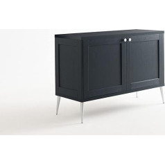 Arhome Spintelė, 120 x 45 x 84 cm, vidurnakčio mėlyna, Spintelė, 2 durys, Pagaminta Italijoje